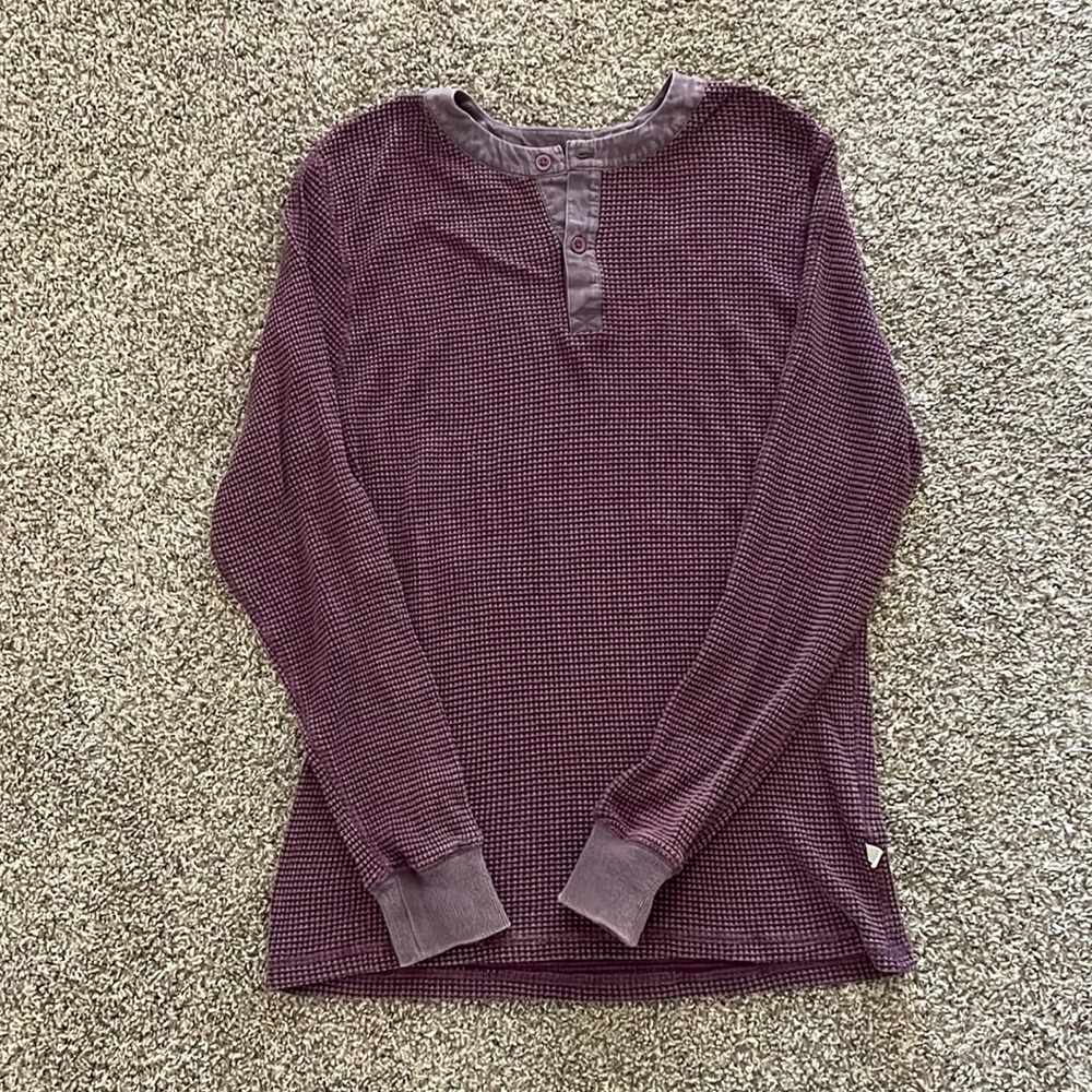 Urban Outfitters Mens Waffle Long Sleeve